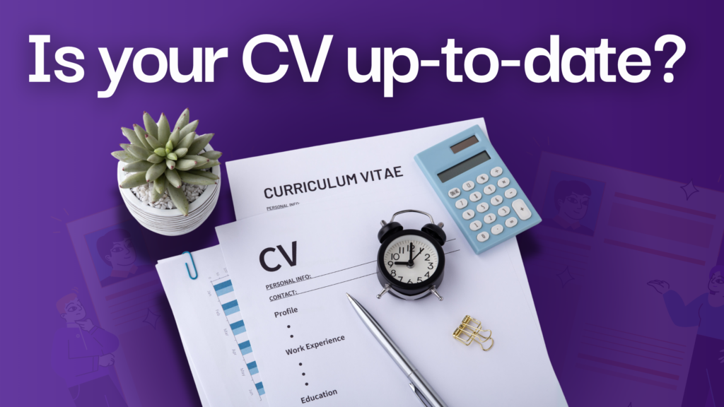 update you CV