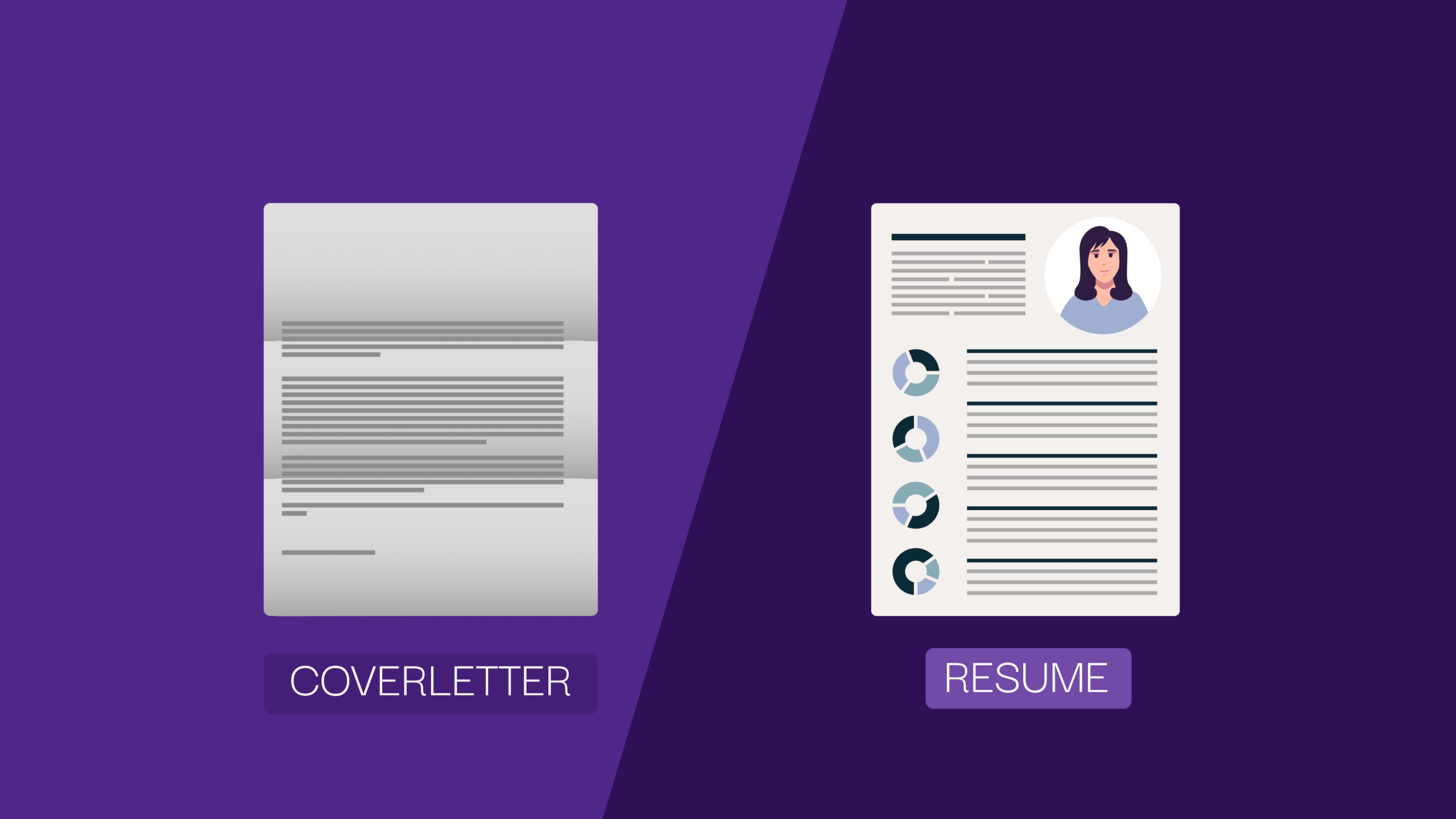 difference between cover letter and resume