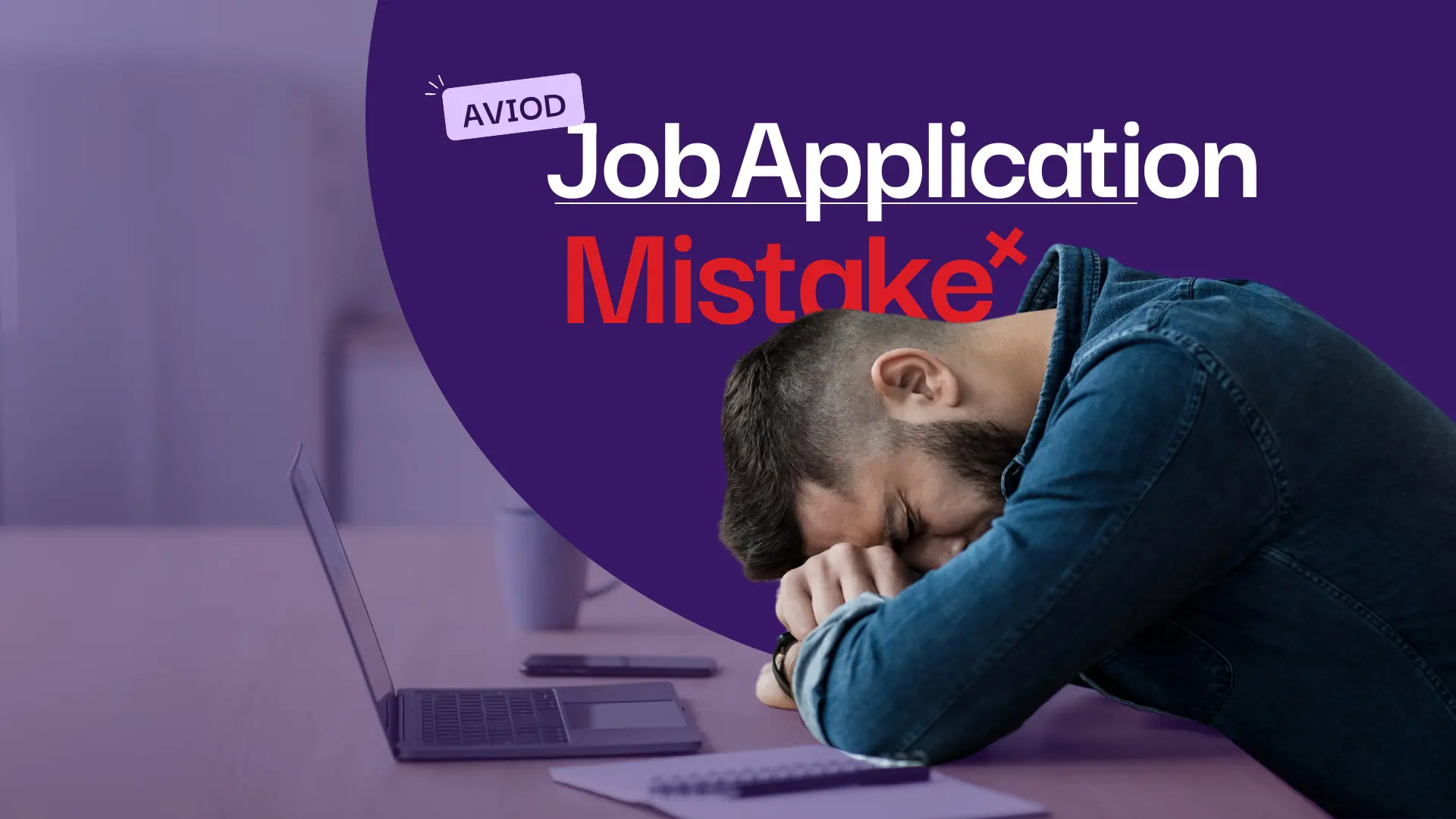 Job application mistake
