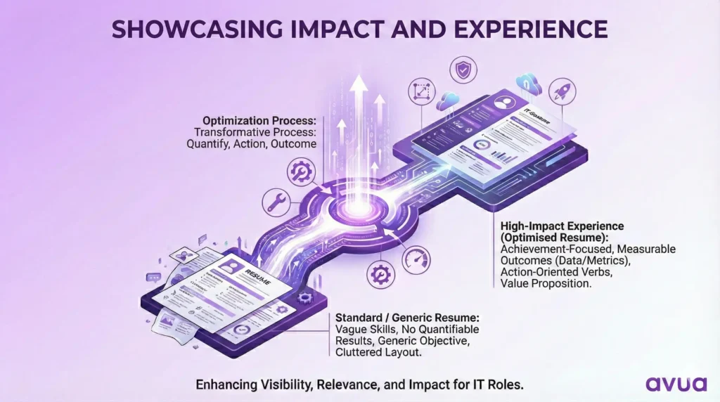 Showcasing Impact and Experience