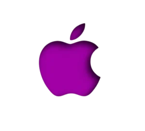 Apple logo Purple avua app