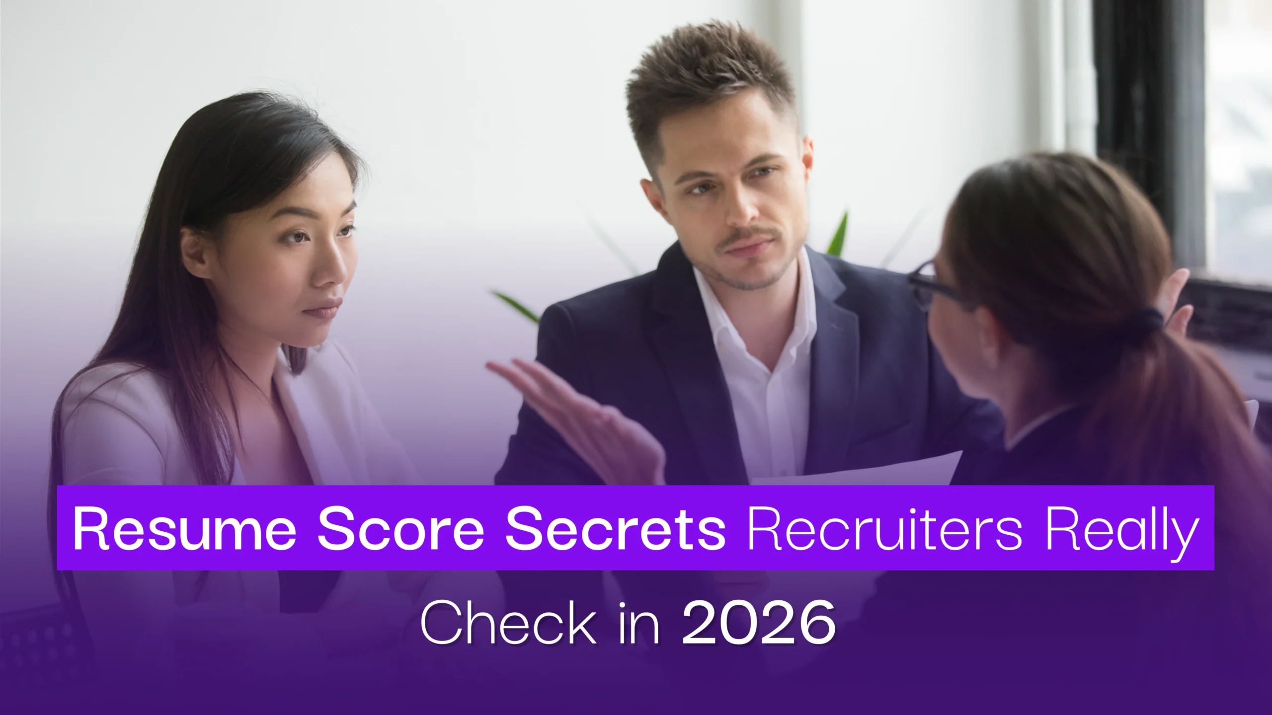 Resume Score Secrets Recruiters Really Check in 2026