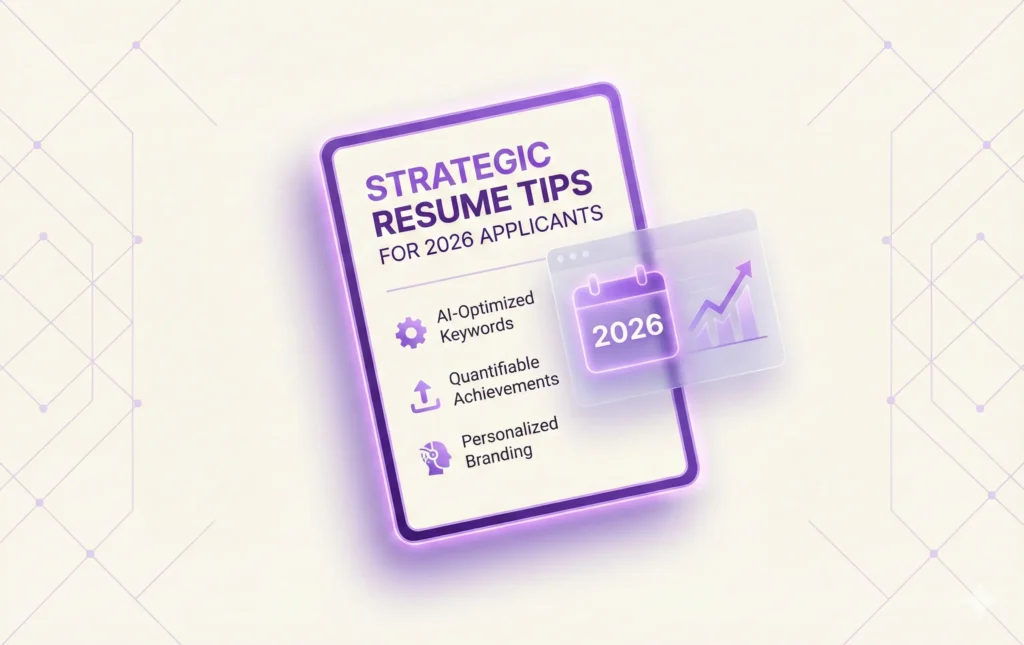 Strategic Resume Tips for 2026 Applicants