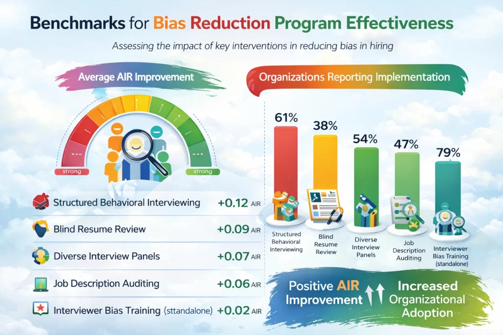 Benchmarks for Bias Reduction Program Effectiveness (2026)