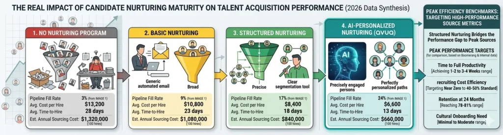 Cost of Not Nurturing Candidates