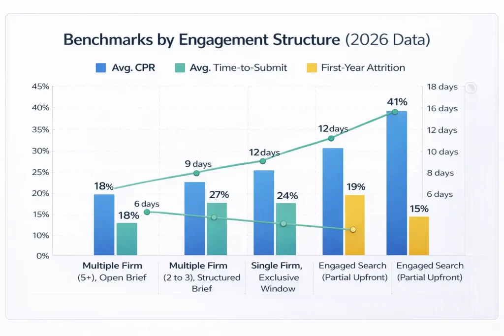 Benchmarks by Engagement Structure (2026 Data)