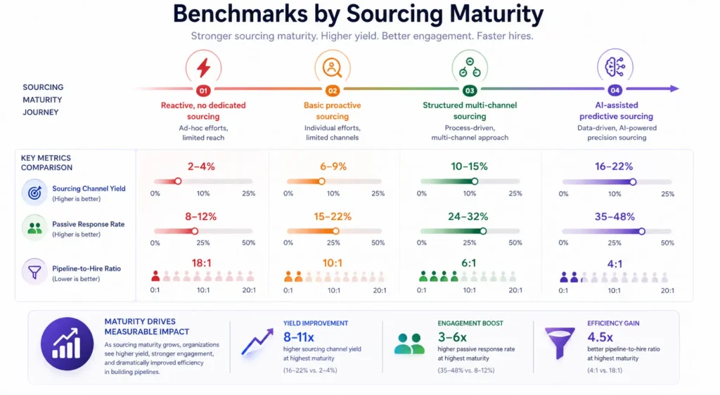 Benchmarks by Sourcing Maturity
