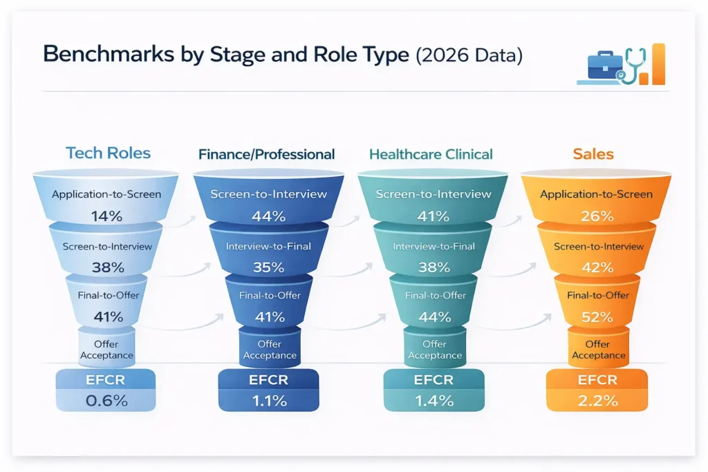 Benchmarks by Stage and Role Type (2026 Data)