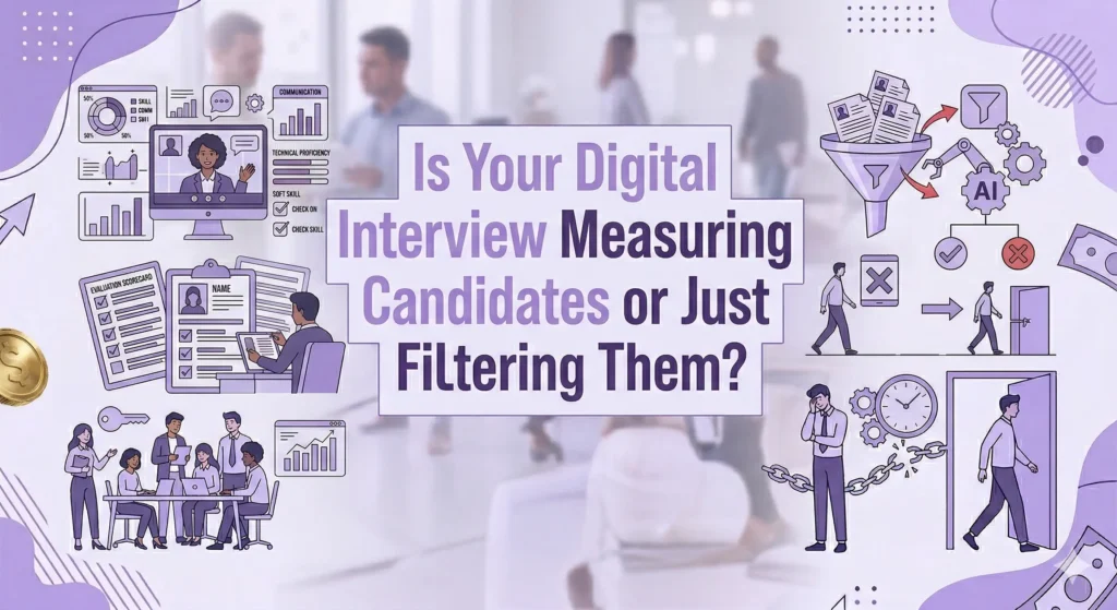Digital Interview Measuring Candidates