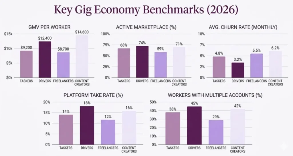 Gig Economy Benhcmarks 2026