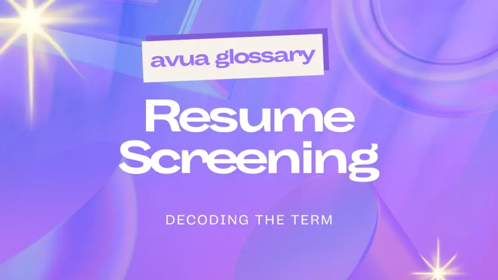 Resume Screening