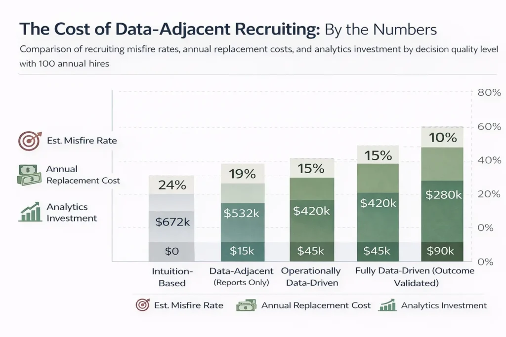 The Cost of Data-Adjacent Recruiting By the Numbers