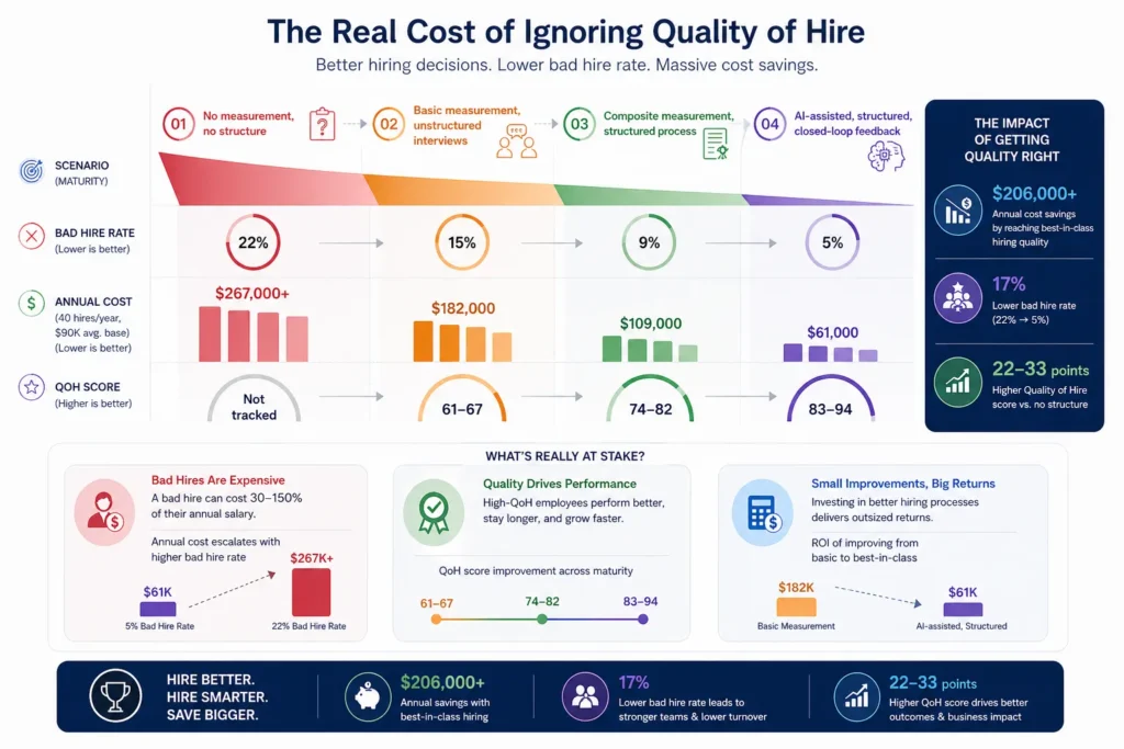 The Real Cost of Ignoring Quality of Hire
