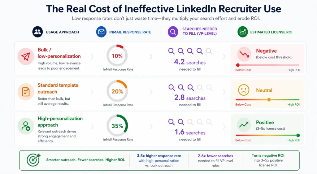The Real Cost of Ineffective LinkedIn Recruiter Use