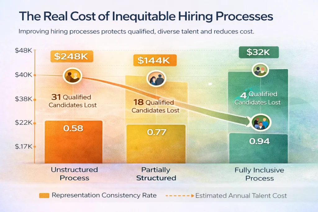 The Real Cost of Inequitable Hiring Processes
