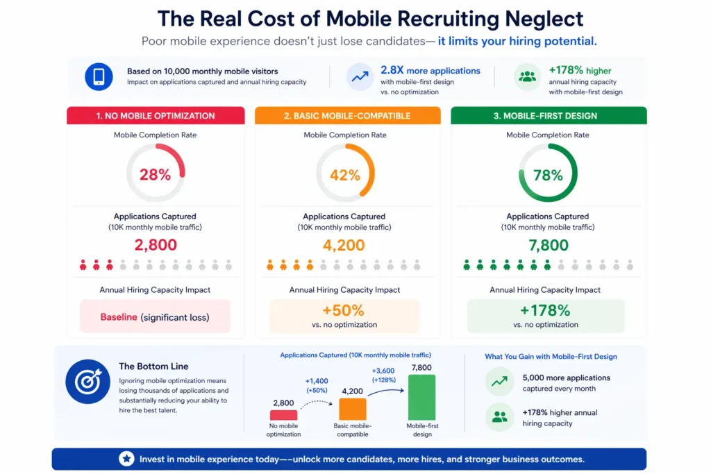 The Real Cost of Mobile Recruiting Neglect