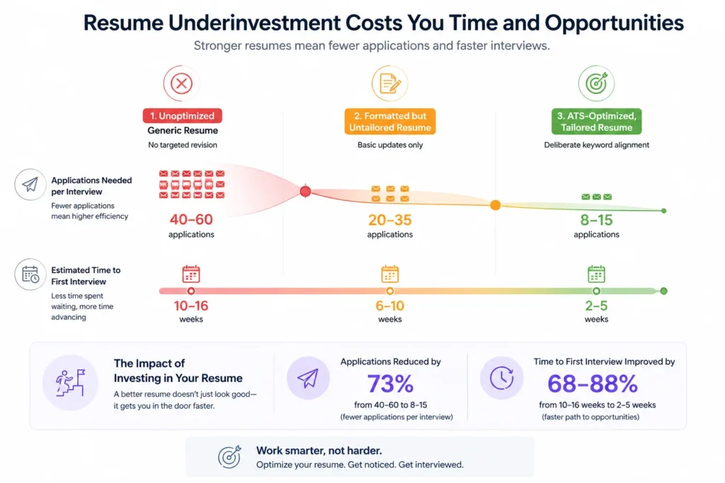 The Real Cost of Resume Underinvestment