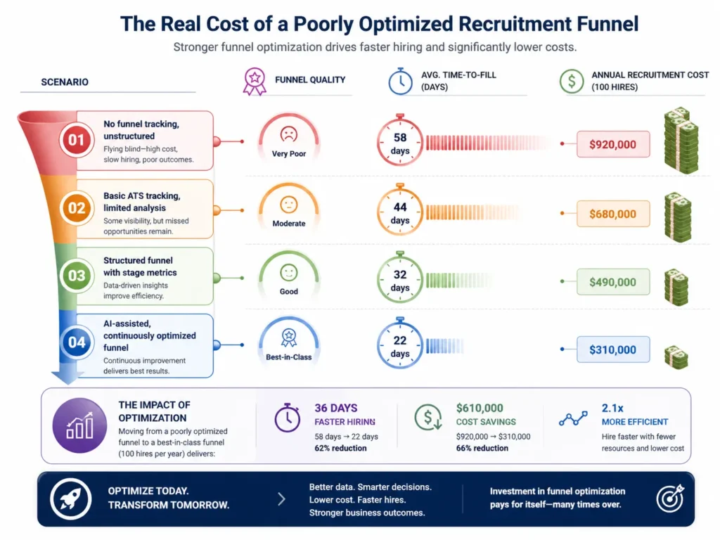 The Real Cost of a Poorly Optimized Recruitment Funnel